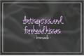 História: Antiseptics and forehead kisses • bronseele (hsr)