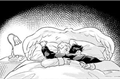 História: Crowley ensina Aziraphale a dormir