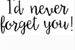 Fanfic / Fanfiction Never Forget You !