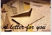 Fanfic / Fanfiction A letter for you