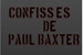 Fanfic / Fanfiction Confissões de Paul Bexter