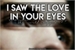 Fanfic / Fanfiction I Saw the Love in Your Eyes (Malec)