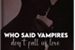 Fanfic / Fanfiction Who said vampires don't fall in love