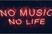 Fanfic / Fanfiction No Music No Life