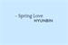 Fanfic / Fanfiction .spring love - hyunbin