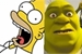 Fanfic / Fanfiction Shrek, Homer Simpson e o pavor incalculável