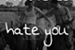 Fanfic / Fanfiction O Want To Hate You