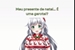 Fanfic / Fanfiction Meu presente de Natal... É uma garota!?