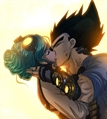 História Vegeta e Bulma - Como tudo aconteceu - Vegeta descobre que o rapaz  do futuro é seu filho! - História escrita por lemos888 - Spirit Fanfics e  Histórias